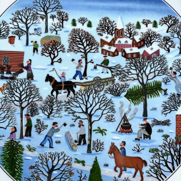 Villeroy & Bosh Naif Christmas Serving Platter Porcelain from Luxembourg - Picture 2 of 8